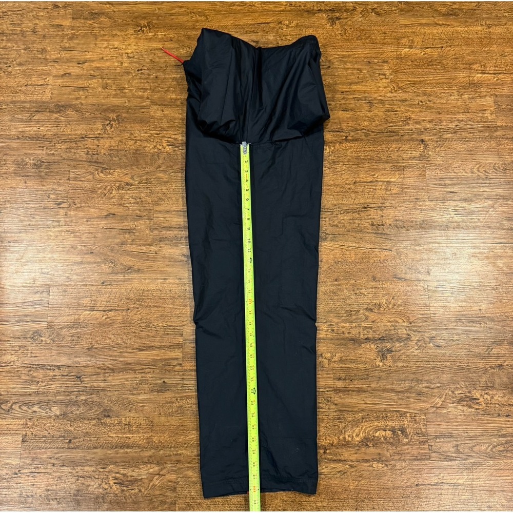 Vintage Y2K Nike Black Striped Baggy Skate Packable Track Pants Sweatpants Men M - Picture 9 of 12